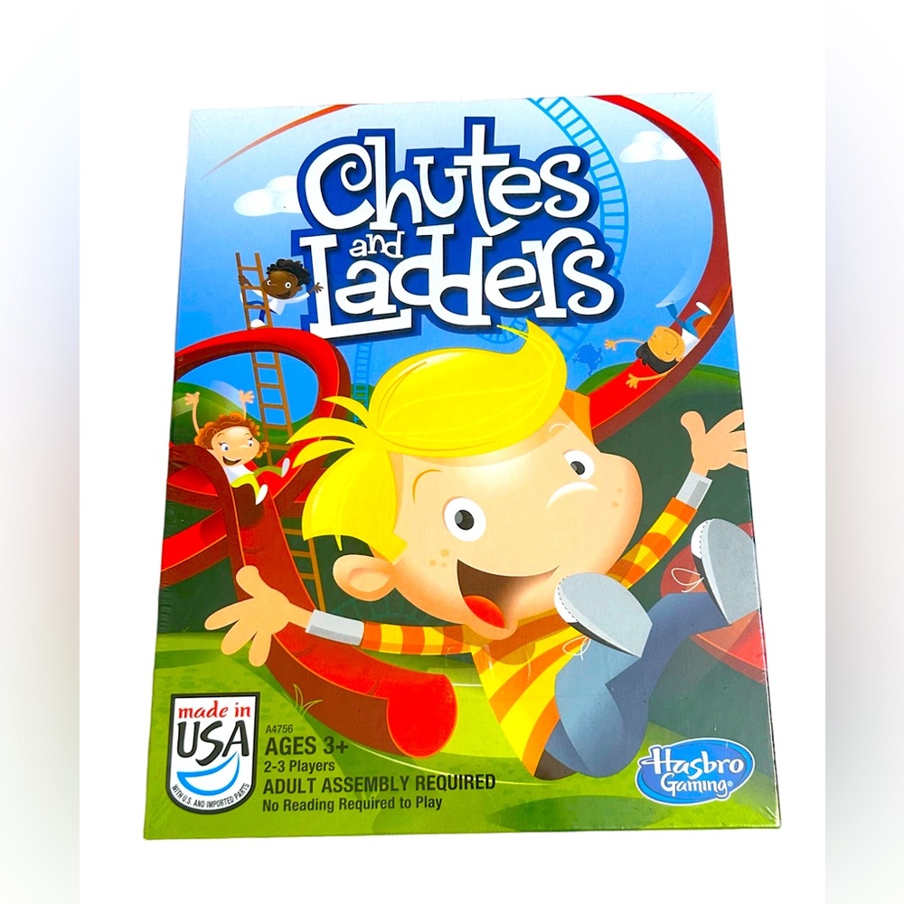 NWT 2013 Vintage Hasbro Chutes and Ladders Board Game